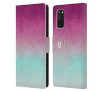 HEAD CASE AQUARELLO SFUMATO CUSTODIA COVER A PORTAFOGLIO PER SAMSUNG TELEFONI 1