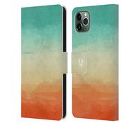 HEAD CASE AQUARELLO SFUMATO CUSTODIA COVER PORTAFOGLIO IN PELLE PER APPLE iPHONE