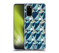 HEAD CASE ART DECO MARINA CUSTODIA COVER MORBIDA IN GEL PER SAMSUNG TELEFONI 1