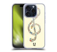 HEAD CASE ARTE G-CLEF CUSTODIA COVER MORBIDA IN GEL PER APPLE iPHONE TELEFONI