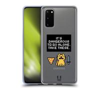 HEAD CASE ARTE PIXEL GOFFA CUSTODIA COVER MORBIDA IN GEL PER SAMSUNG TELEFONI 1