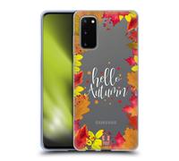 HEAD CASE AUTUMN ILLUSTRATION CUSTODIA COVER MORBIDA IN GEL PER SAMSUNG PHONES 1