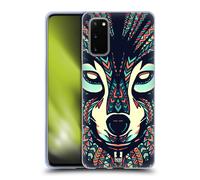 HEAD CASE AZTEC ANIMAL 3 CUSTODIA COVER MORBIDA IN GEL PER SAMSUNG TELEFONI 1