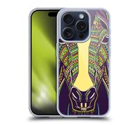 HEAD CASE AZTEC ANIMAL 4 CUSTODIA COVER MORBIDA IN GEL PER APPLE iPHONE TELEFONI
