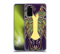 HEAD CASE AZTEC ANIMAL 4 CUSTODIA COVER MORBIDA IN GEL PER SAMSUNG TELEFONI 1