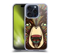 HEAD CASE AZTEC ANIMAL CUSTODIA COVER MORBIDA IN GEL PER APPLE iPHONE TELEFONI