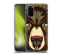 HEAD CASE AZTEC ANIMAL CUSTODIA COVER MORBIDA IN GEL PER SAMSUNG TELEFONI 1