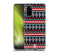 HEAD CASE AZTEC PATTERNS S2 CUSTODIA COVER MORBIDA IN GEL PER SAMSUNG TELEFONI 1
