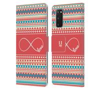 HEAD CASE AZTECO INFINITY CUSTODIA COVER A PORTAFOGLIO PER SAMSUNG TELEFONI 1