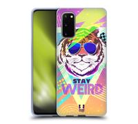 HEAD CASE BACK TO THE 80S CUSTODIA COVER MORBIDA IN GEL PER SAMSUNG TELEFONI 1