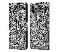 HEAD CASE BAMBOLE VOODOO DOODLE CUSTODIA COVER A PORTAFOGLIO PER APPLE iPHONE
