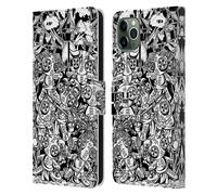 HEAD CASE BAMBOLE VOODOO DOODLE CUSTODIA COVER A PORTAFOGLIO PER APPLE iPHONE