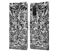 HEAD CASE BAMBOLE VOODOO DOODLE CUSTODIA COVER A PORTAFOGLIO PER SAMSUNG 1