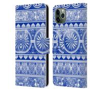 HEAD CASE BARATTOLI CINESI PATTERN CUSTODIA COVER A PORTAFOGLIO PER APPLE iPHONE