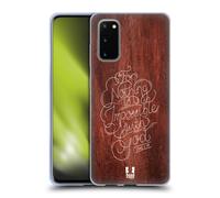 HEAD CASE BIBLE VERSE CUSTODIA COVER MORBIDA IN GEL PER SAMSUNG TELEFONI 1