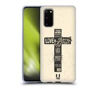 HEAD CASE BIBLICAL BADGES CUSTODIA COVER MORBIDA IN GEL PER SAMSUNG TELEFONI 1
