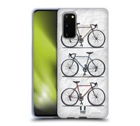 HEAD CASE BICICLETTE RETRO CUSTODIA COVER MORBIDA IN GEL PER SAMSUNG TELEFONI 1