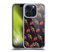HEAD CASE BIRD AND FRUIT CUSTODIA COVER MORBIDA IN GEL PER APPLE iPHONE TELEFONI