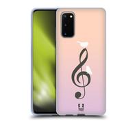 HEAD CASE BIRDS OF MUSIC CUSTODIA COVER MORBIDA IN GEL PER SAMSUNG TELEFONI 1