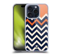 HEAD CASE BLOCK CHEVRON CUSTODIA COVER MORBIDA IN GEL PER APPLE iPHONE TELEFONI