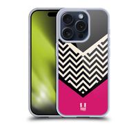 HEAD CASE BLOCK CHEVRON CUSTODIA COVER MORBIDA IN GEL PER APPLE iPHONE TELEFONI