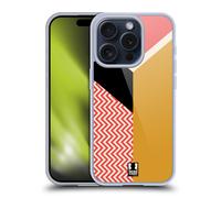 HEAD CASE BLOCK CHEVRON CUSTODIA COVER MORBIDA IN GEL PER APPLE iPHONE TELEFONI