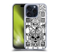 HEAD CASE BNW DEVIL FACE CUSTODIA COVER MORBIDA IN GEL PER APPLE iPHONE TELEFONI