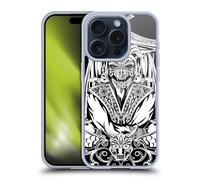 HEAD CASE BNW DEVIL FACE CUSTODIA COVER MORBIDA IN GEL PER APPLE iPHONE TELEFONI