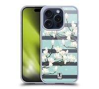 HEAD CASE BOCCIOLI DI MAGNOLIA CUSTODIA COVER MORBIDA IN GEL PER APPLE iPHONE