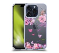 HEAD CASE BOCCIOLI E FOGLIAME CUSTODIA COVER MORBIDA IN GEL PER APPLE iPHONE