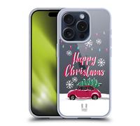 HEAD CASE BUON NATALE ALBERI CUSTODIA COVER MORBIDA IN GEL PER APPLE iPHONE