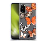 HEAD CASE BUTTERFLY PARADISE CUSTODIA COVER MORBIDA IN GEL PER SAMSUNG PHONES 1
