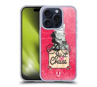 HEAD CASE BYCICLE LOVE CUSTODIA COVER MORBIDA IN GEL PER APPLE iPHONE TELEFONI