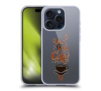HEAD CASE CAFFÈ E DONUT CUSTODIA COVER MORBIDA IN GEL PER APPLE iPHONE TELEFONI