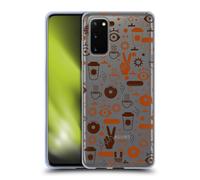 HEAD CASE CAFFÈ E DONUT CUSTODIA COVER MORBIDA IN GEL PER SAMSUNG TELEFONI 1