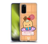 HEAD CASE CAKES SHAKES CUSTODIA COVER MORBIDA IN GEL PER SAMSUNG TELEFONI 1
