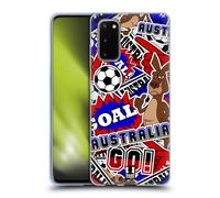 HEAD CASE CALCIO ICONE CUSTODIA COVER MORBIDA IN GEL PER SAMSUNG TELEFONI 1