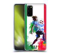 HEAD CASE CALCIO SPLASH CUSTODIA COVER MORBIDA IN GEL PER SAMSUNG TELEFONI 1