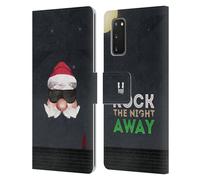 HEAD CASE CANZONI DI NATALE CUSTODIA COVER A PORTAFOGLIO PER SAMSUNG TELEFONI 1