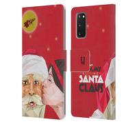 HEAD CASE CANZONI DI NATALE CUSTODIA COVER A PORTAFOGLIO PER SAMSUNG TELEFONI 1