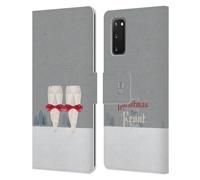 HEAD CASE CANZONI DI NATALE CUSTODIA COVER A PORTAFOGLIO PER SAMSUNG TELEFONI 1