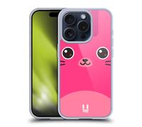 HEAD CASE CARTOON ANIMAL FACES 3 CUSTODIA COVER MORBIDA IN GEL PER APPLE iPHONE