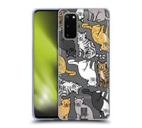 HEAD CASE CAT BREED PATTERNS CUSTODIA COVER MORBIDA IN GEL PER SAMSUNG PHONES 1