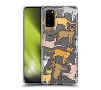 HEAD CASE CAT BREED PATTERNS CUSTODIA COVER MORBIDA IN GEL PER SAMSUNG PHONES 1