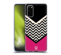 HEAD CASE CHEVRON A BLOCCHI CUSTODIA COVER MORBIDA IN GEL PER SAMSUNG TELEFONI 1