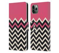 HEAD CASE CHEVRON A BLOCCHI CUSTODIA COVER PORTAFOGLIO IN PELLE PER APPLE iPHONE