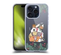 HEAD CASE CHRISTMAS PETS CUSTODIA COVER MORBIDA IN GEL PER APPLE iPHONE TELEFONI