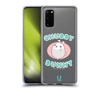 HEAD CASE CHUBBY BUNNY CUSTODIA COVER MORBIDA IN GEL PER SAMSUNG TELEFONI 1