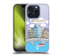 HEAD CASE CITTÀ DOODLE 4 CUSTODIA COVER MORBIDA IN GEL PER APPLE iPHONE TELEFONI