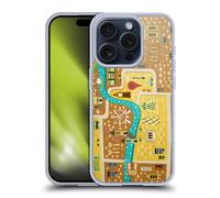 HEAD CASE CITY MAPS CUSTODIA COVER MORBIDA IN GEL PER APPLE iPHONE TELEFONI